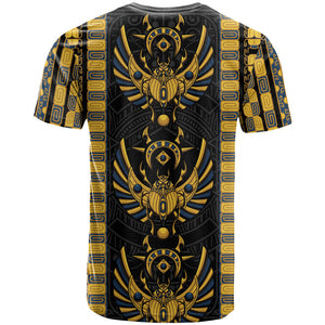 Egypt The Scarab Beetle T shirt Winged Solar Amulet Symbol