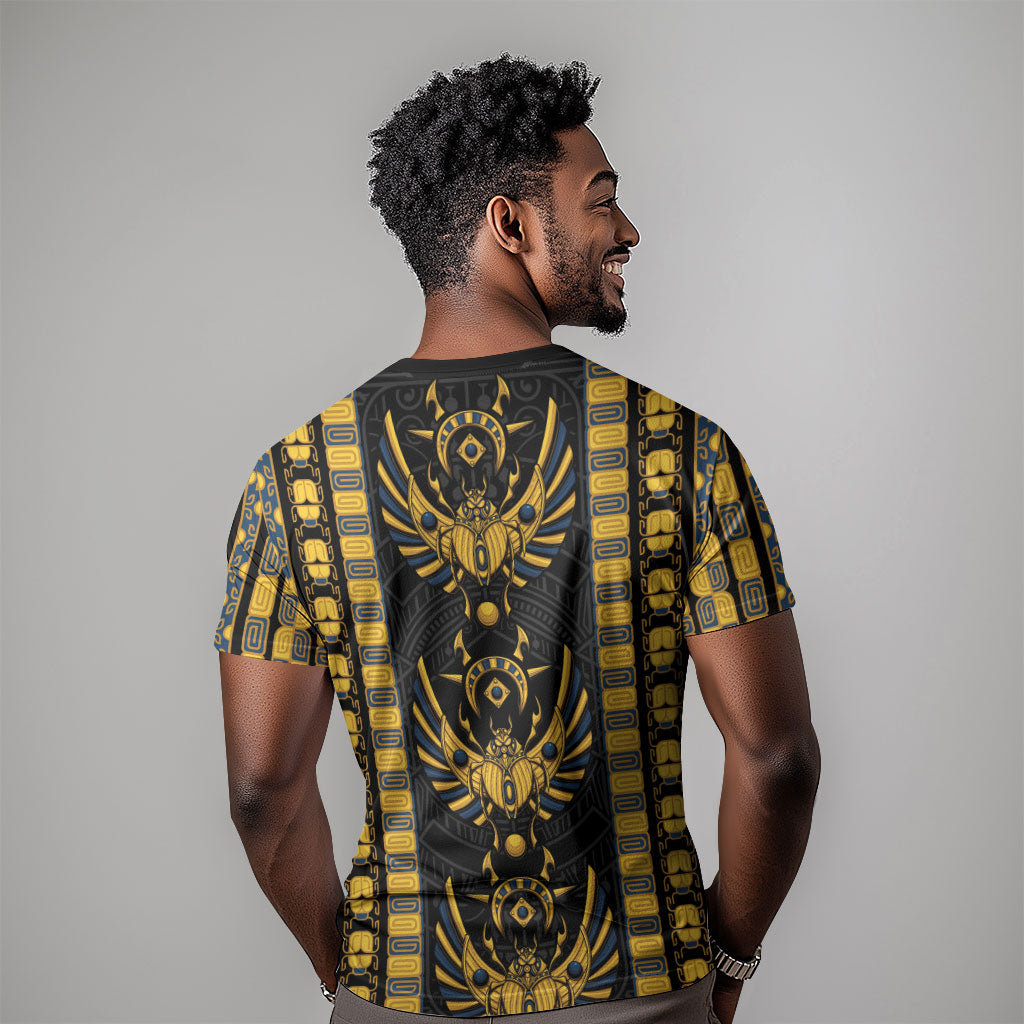 Egypt The Scarab Beetle T shirt Winged Solar Amulet Symbol