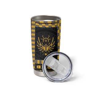 Egypt The Scarab Beetle Tumbler Cup Winged Solar Amulet Symbol