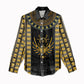 Egypt The Scarab Beetle Women Casual Shirt Winged Solar Amulet Symbol