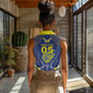 Custom Curacao Football Women Sleeveless Polo Shirt Blue Wave Geometric Caribbean Sports Motif