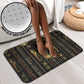 Egypt Cartouche Bathroom Set Gold Pharaoh Hieroglyphics Patterns
