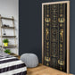 Egypt Cartouche Door Cover Gold Pharaoh Hieroglyphics Patterns