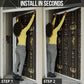 Egypt Cartouche Door Cover Gold Pharaoh Hieroglyphics Patterns