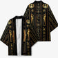 Egypt Cartouche Kimono Gold Pharaoh Hieroglyphics Patterns