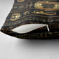 Egypt Cartouche Pillow Cover Gold Pharaoh Hieroglyphics Patterns