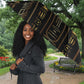 Egypt Cartouche Umbrella Gold Pharaoh Hieroglyphics Patterns