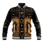 Personalized Egypt Baseball Jacket Ancient Ankh Luxury - African Pride