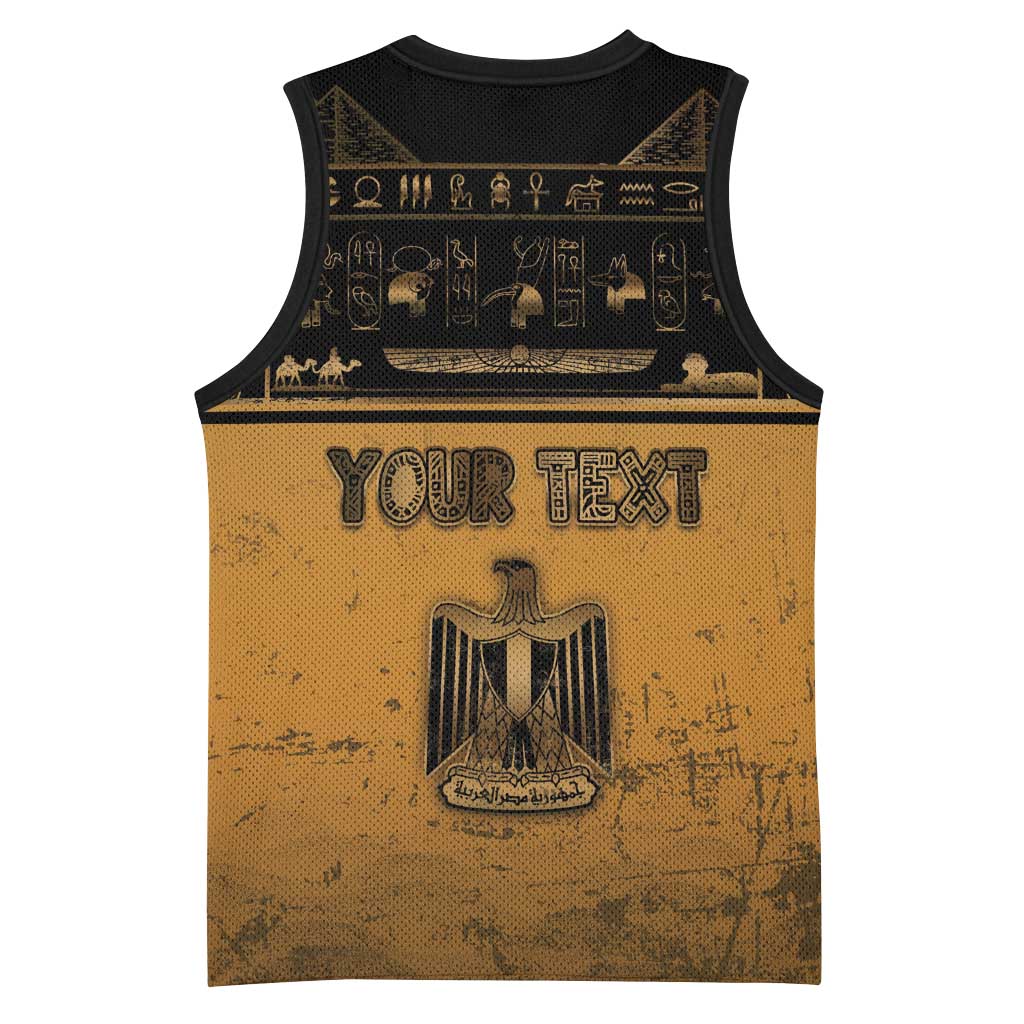 Personalized Egypt Basketball Jersey Ancient Ankh Luxury - African Pride