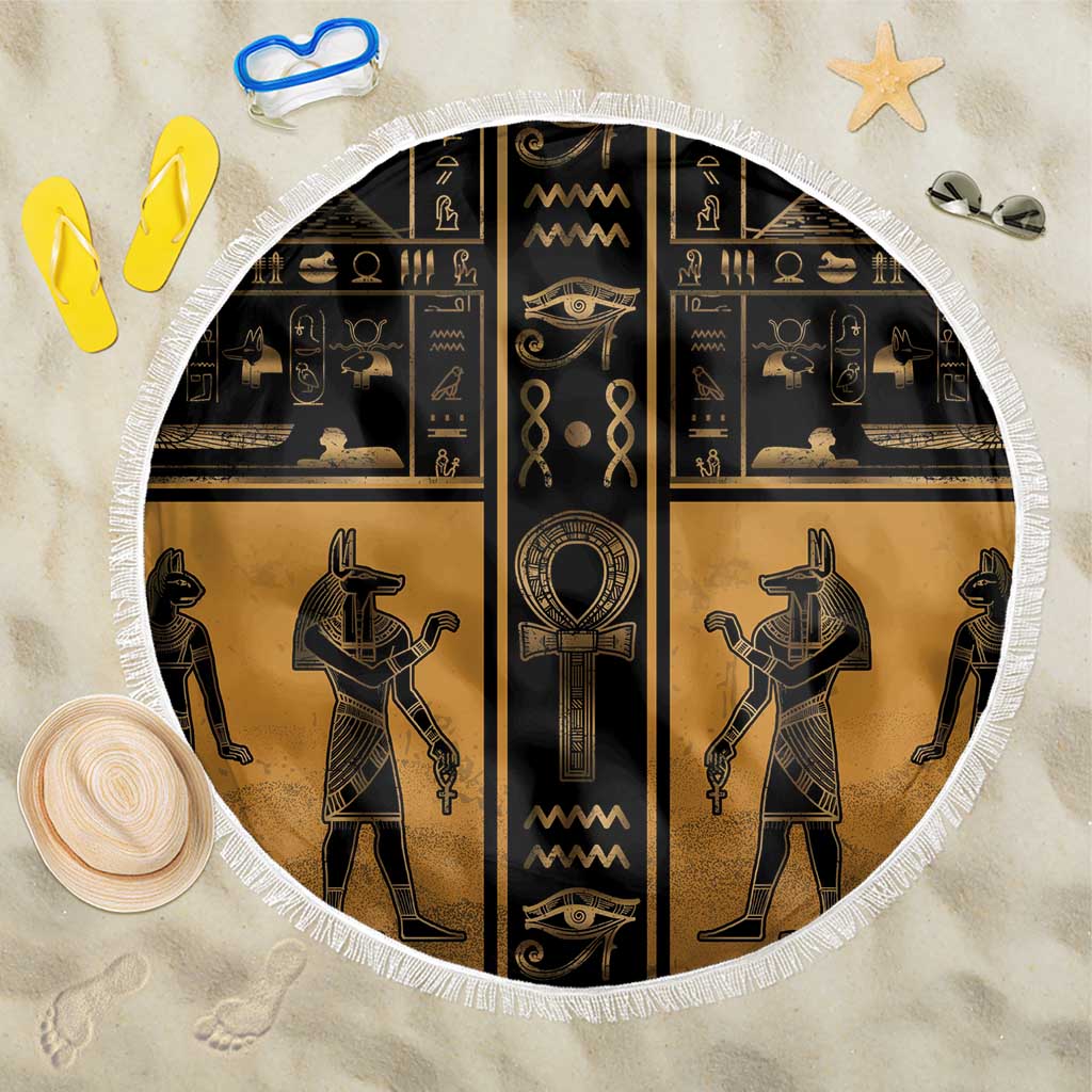 Egypt Beach Blanket Ancient Ankh Luxury - African Pride