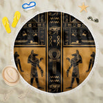 Egypt Beach Blanket Ancient Ankh Luxury - African Pride