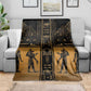 Egypt Blanket Ancient Ankh Luxury - African Pride