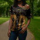 Personalized Egypt Cross Shoulder Shirt Ancient Ankh Luxury - African Pride