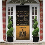 Personalized Egypt Door Cover Ancient Ankh Luxury - African Pride