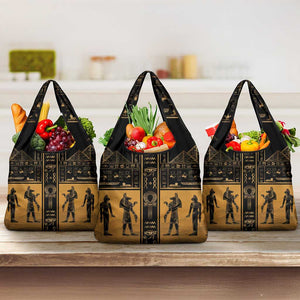 Egypt Grocery Bag Ancient Ankh Luxury - African Pride