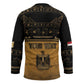 Personalized Egypt Hockey Jersey Ancient Ankh Luxury - African Pride