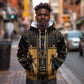 Personalized Egypt Hoodie Ancient Ankh Luxury - African Pride