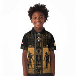 Personalized Egypt Kid Polo Shirt Ancient Ankh Luxury - African Pride