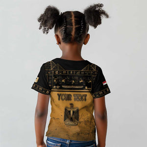 Personalized Egypt Kid T shirt Ancient Ankh Luxury - African Pride