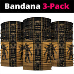 Egypt Neck Gaiter Ancient Ankh Luxury - African Pride