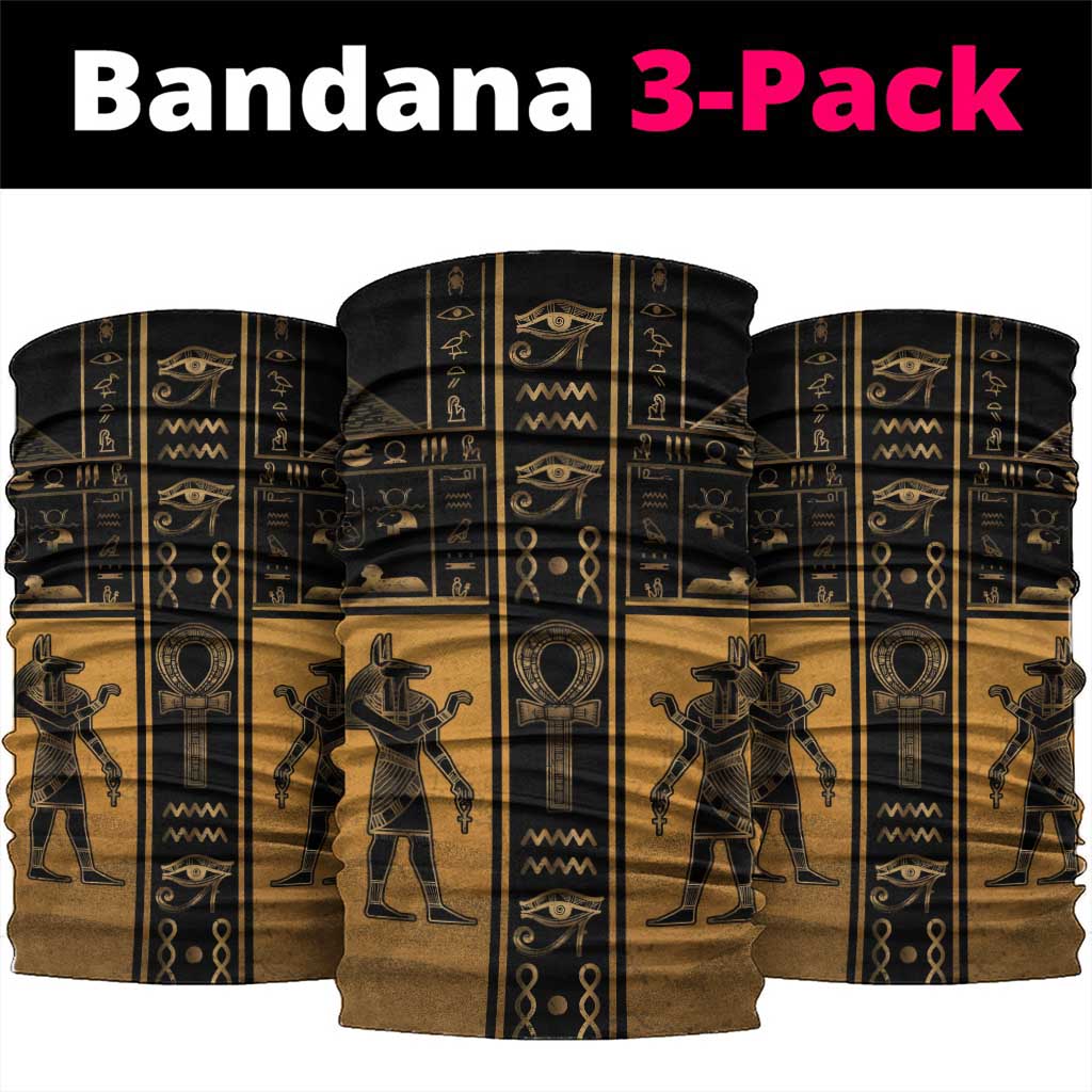 Egypt Neck Gaiter Ancient Ankh Luxury - African Pride