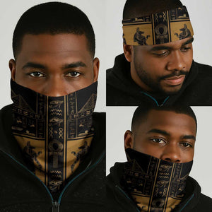 Egypt Neck Gaiter Ancient Ankh Luxury - African Pride