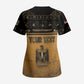Personalized Egypt Scrub Top Ancient Ankh Luxury - African Pride