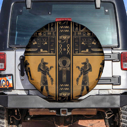 Egypt Spare Tire Cover Ancient Ankh Luxury - African Pride