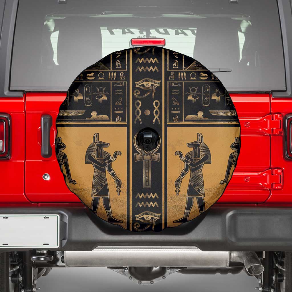Egypt Spare Tire Cover Ancient Ankh Luxury - African Pride