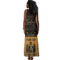 Personalized Egypt Tank Maxi Dress Ancient Ankh Luxury - African Pride