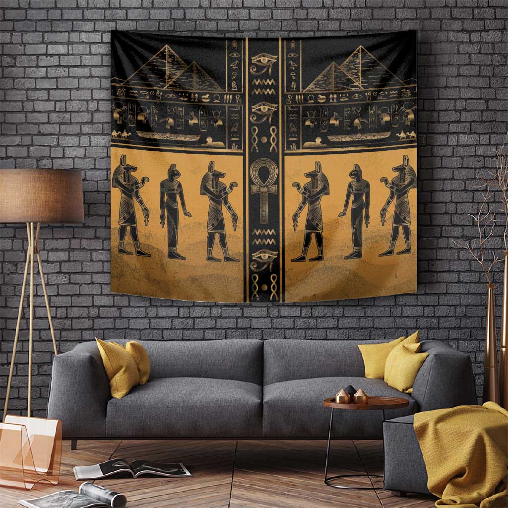 Egypt Tapestry Ancient Ankh Luxury - African Pride