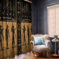 Egypt Window Curtain Ancient Ankh Luxury - African Pride
