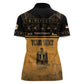 Personalized Egypt Women Polo Shirt Ancient Ankh Luxury - African Pride