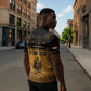 Personalized Egypt Zipper Polo Shirt Ancient Ankh Luxury - African Pride