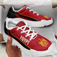 Egypt 2026 Football Chunky Sneakers Go Pharaohs Egyptian Pattern Curve Stylized - African Pride