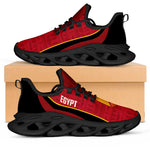 Egypt 2026 Football Clunky Sneakers Go Pharaohs Egyptian Pattern Curve Stylized - African Pride