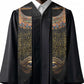Egypt Eyes Of Horus Graduation Stole with Egyptian Hieroglyphs