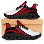 Egypt Football Clunky Sneakers Flag-Inspired Curve Style