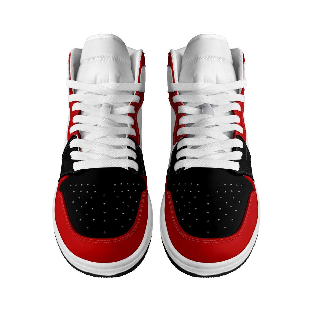 Egypt High Sneakers AJ1 Classic National Flag Style - African Pride
