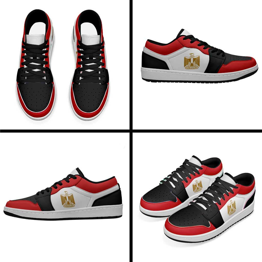 Egypt Low Sneakers Classic National Flag Style - African Pride