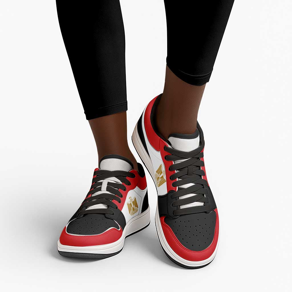 Egypt Low Sneakers Classic National Flag Style - African Pride