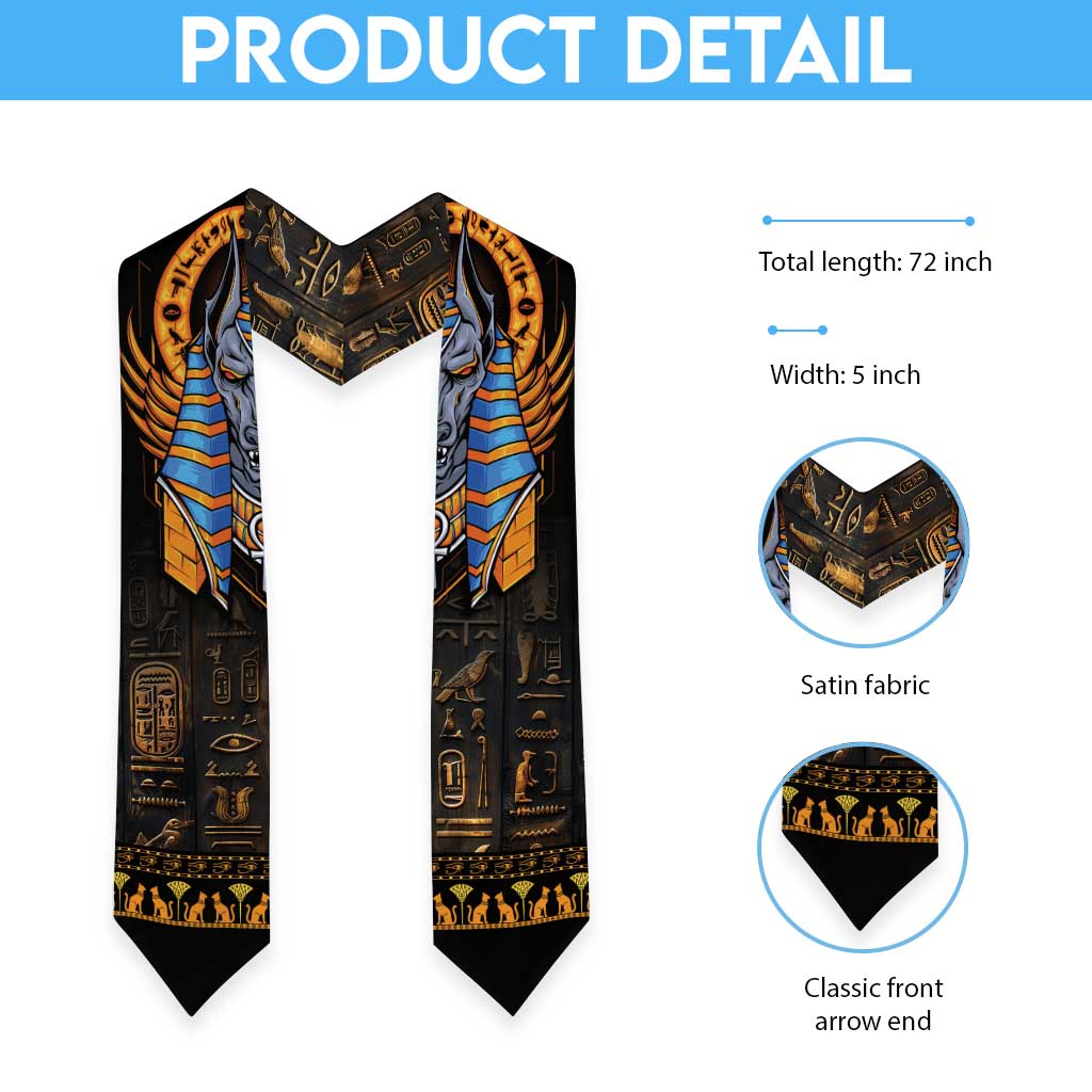Egyptian Anubis Graduation Stole Ancient Egypt Culture
