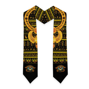 Egyptian God of The Sun Eye of Ra Graduation Stole