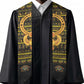 Egyptian God of The Sun Eye of Ra Graduation Stole