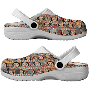 Ethiopia Angels Tilet Cross Clogs Shoes - African Pride