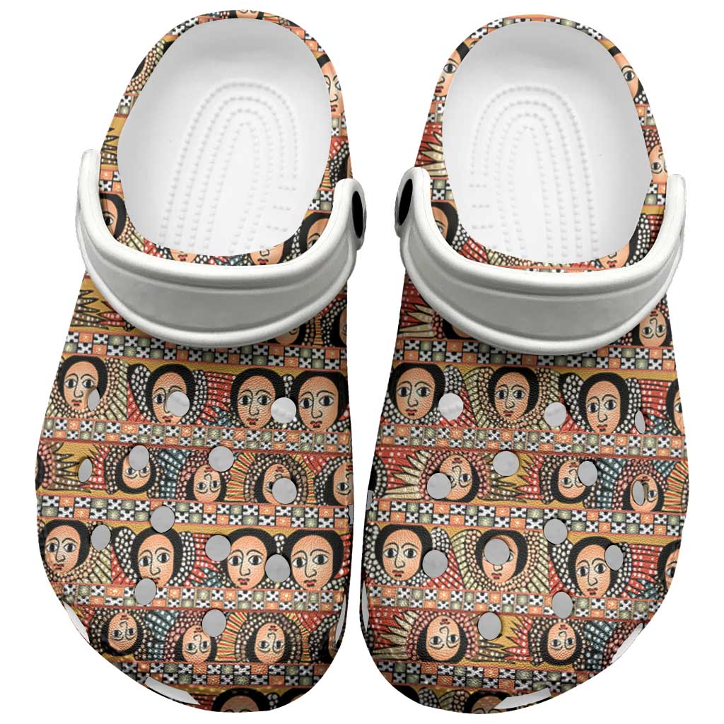 Ethiopia Clogs Shoes Ethiopian Orthodox Church Angel - African Pride