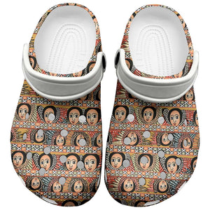 Ethiopia Clogs Shoes Ethiopian Orthodox Church Angel - African Pride