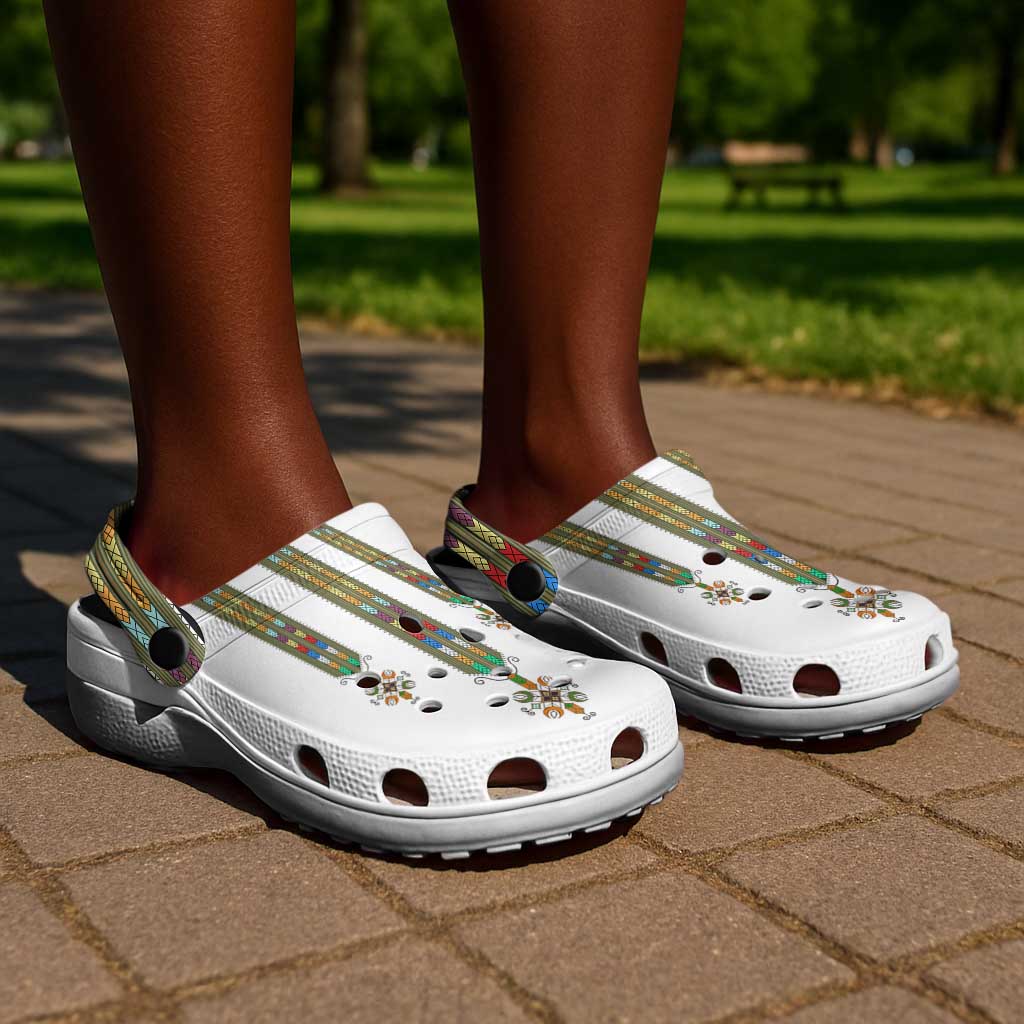 Ethiopia Clogs Shoes Ethiopian Traditional Habesha Style - African Pride