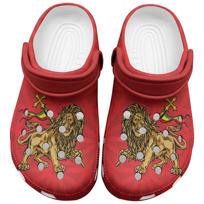 Ethiopia Football Clogs Shoes Go Champions - African Pride