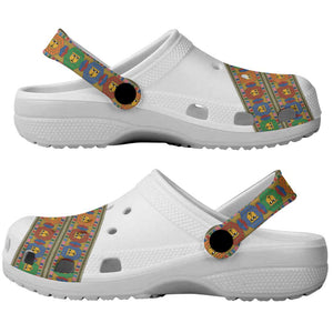 Ethiopia Saba Kemis Sash Style Clogs Shoes - African Pride